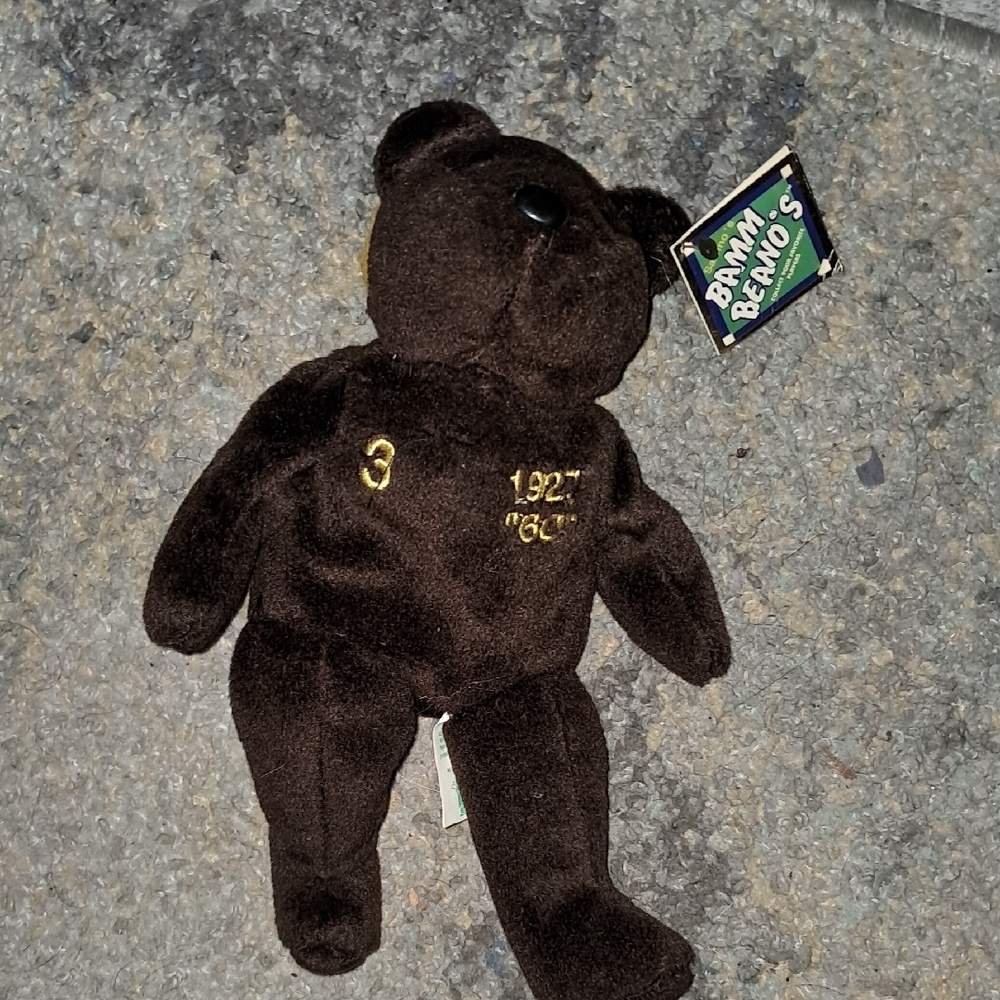 Brown Beanie Bear Plush